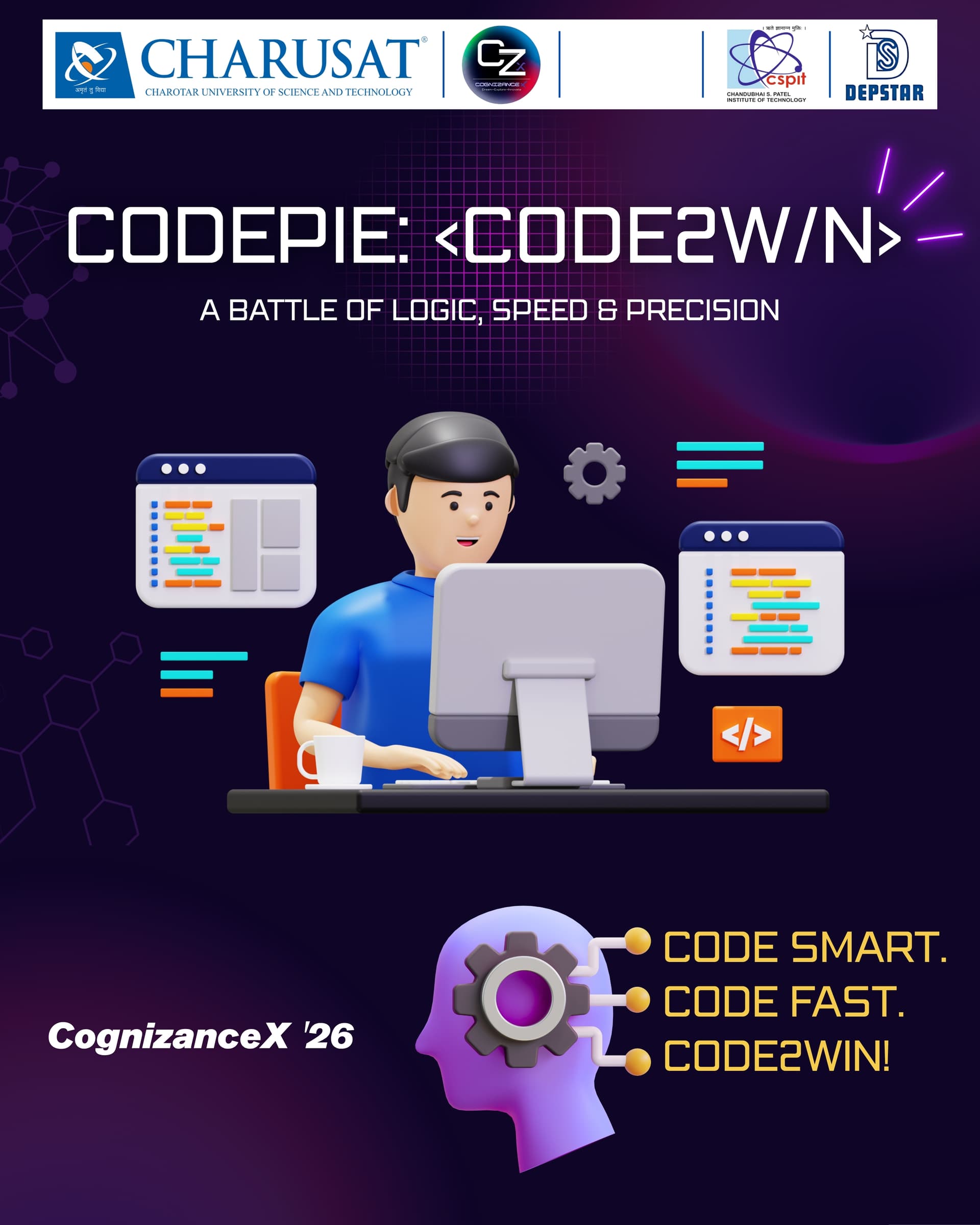code pie