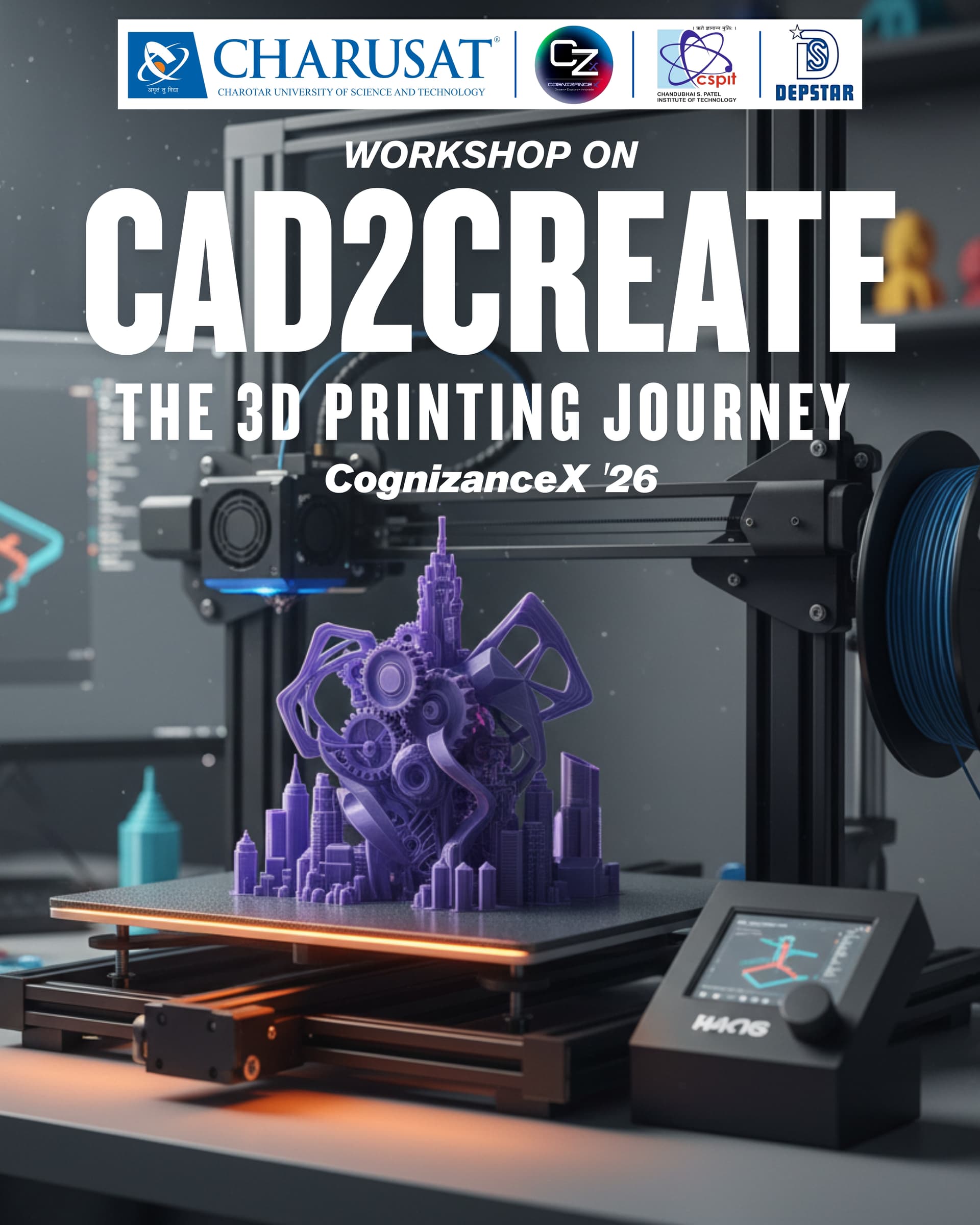 CAD2CREATE: The 3D Printing Journey